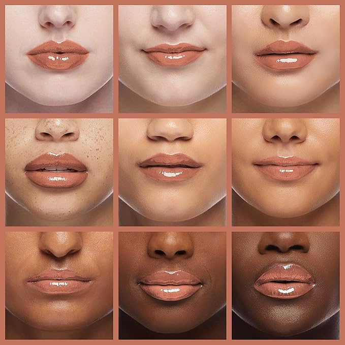 Revolution Beauty, Pout Bomb Plumping Lip Gloss, High Shine, Rich Glossy Pigment, Infused with Vitamin E, Candy Pink, 0.15 Fl. Oz.