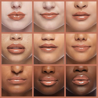 Revolution Beauty, Pout Bomb Plumping Lip Gloss, High Shine, Rich Glossy Pigment, Infused with Vitamin E, Candy Pink, 0.15 Fl. Oz.