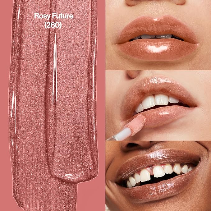 REVLON Lip Gloss, Super Lustrous The Gloss, Non-Sticky, Gloss,