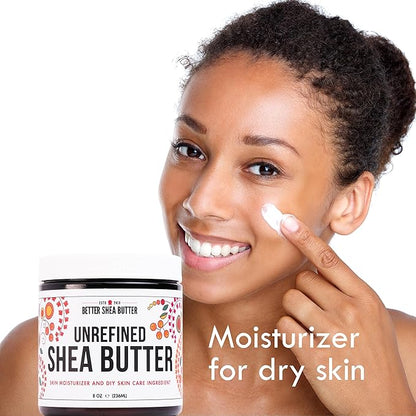 Raw Shea Butter - 100% Pure 8 oz