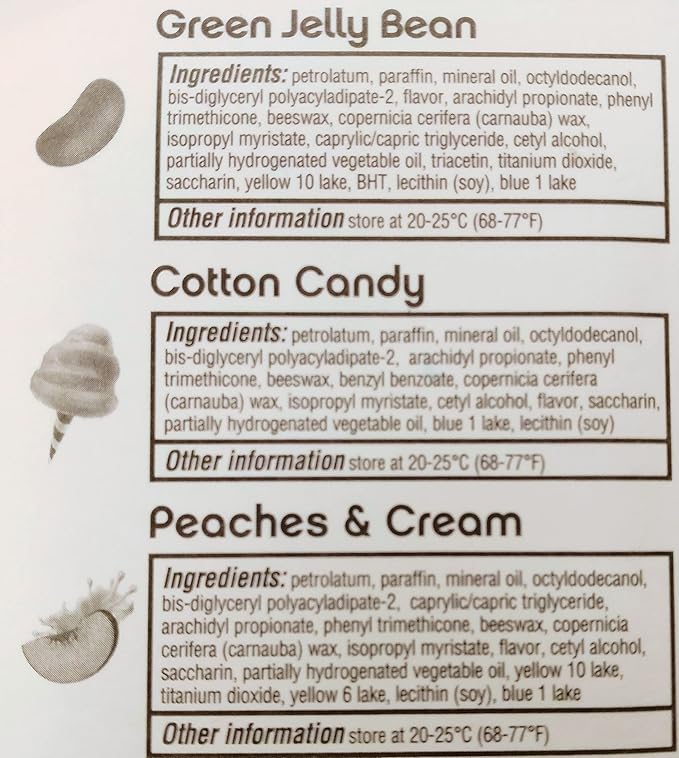 ChapStick Spring Collection Cotton Candy Green