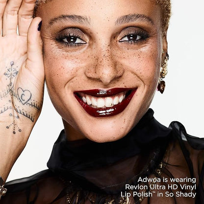 Revlon Ultra HD Vinyl Lip Polish, Liquid Lipstick, Bright