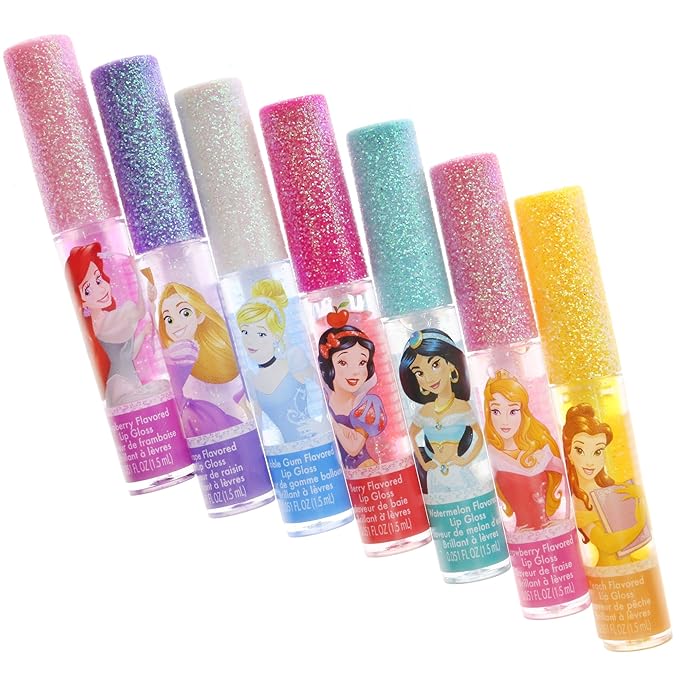 Townley Girl Disney Princess Super Sparkly Lip Gloss