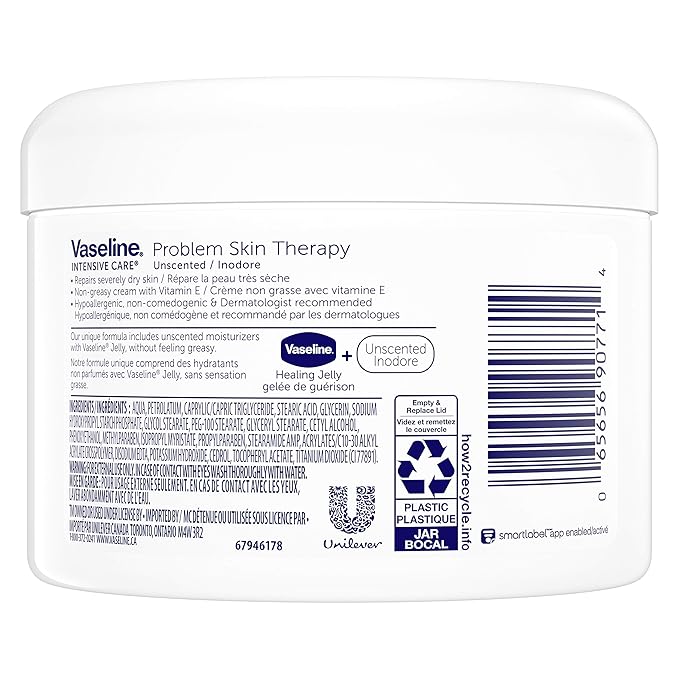 VASELINE Problem Skin Therapy Unscented Moisturizer