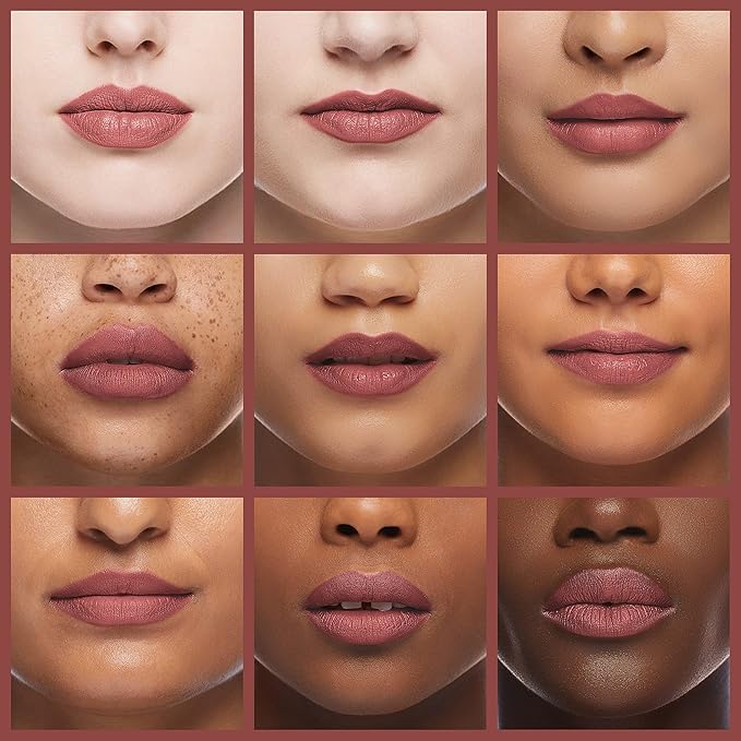 ILIA - Color Block Lipstick | Non-Toxic, Vegan, Cruelty-Free, Hydrating + Long Lasting, No Budge Color with Full Coverage (Wild (Rose Mauve With Neutral Undertones), 0.14 oz | 4 g)