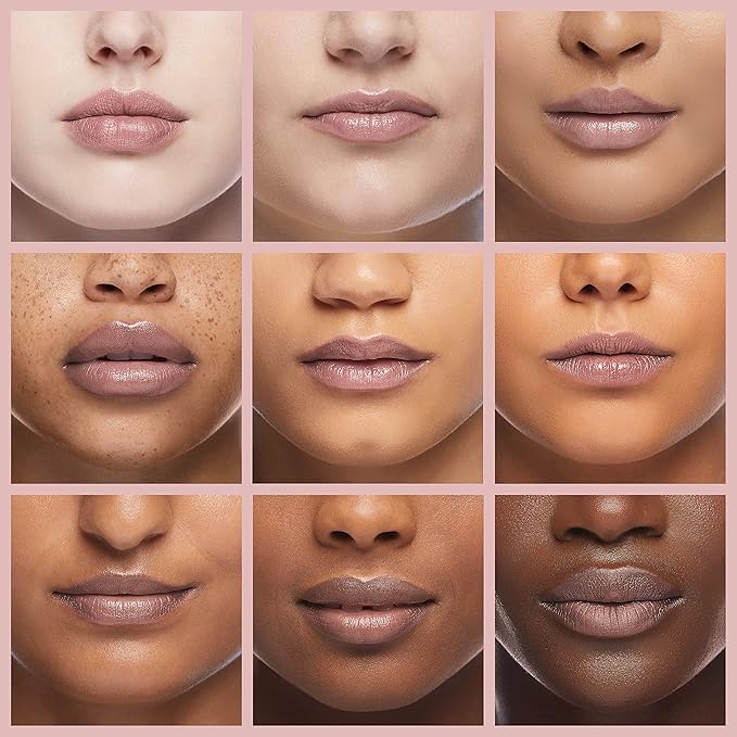 Pure Cosmetics Pure Illumination Lip Gloss - LED-lit Applicator w/Side Mirror - Non-Sticky, Moisturizing & Hydrating Lip Glosses - Soothes & Heals Dried Chapped Lips (Cosmic Latte)