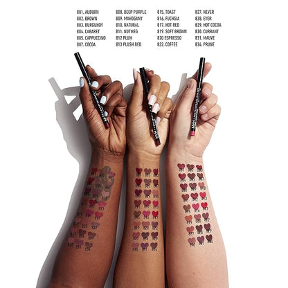NYX PROFESSIONAL MAKEUP Slim Lip Pencil, Long-Lasting Creamy Lip