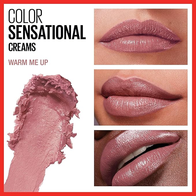 Maybelline Color Sensational Lipstick, Lip Makeup, Cream Finish, Lipstick,