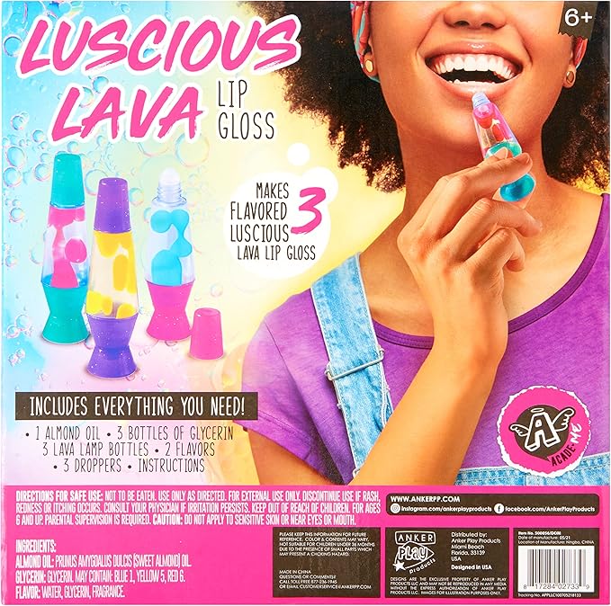 500056/DOM Luscious Lava Lip Gloss, Standard, Multiple Gloss,