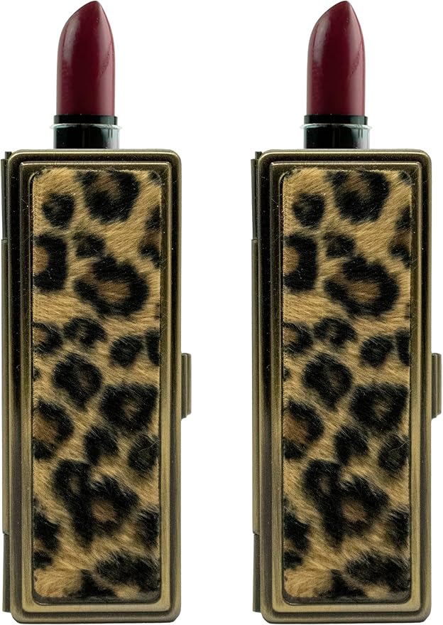 Stephanie Imports Set of 2 Rectangular Vintage Lipstick Rectangular
