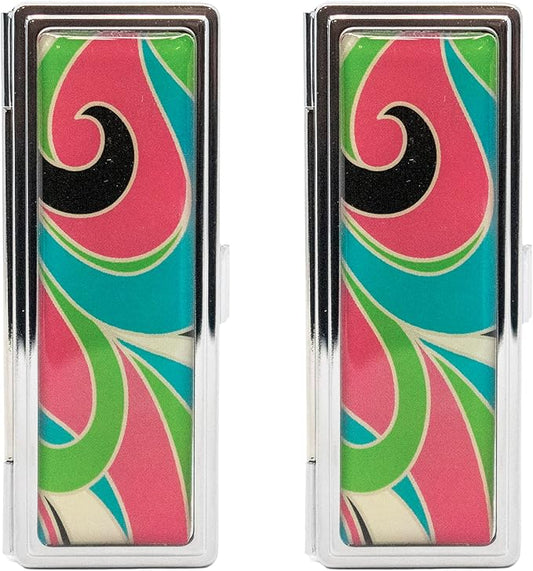 Stephanie Imports Set of 2 Rectangular Vintage Lipstick Rectangular
