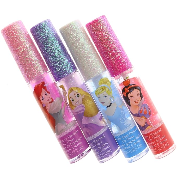 Townley Girl Disney Princess Super Sparkly Lip Gloss