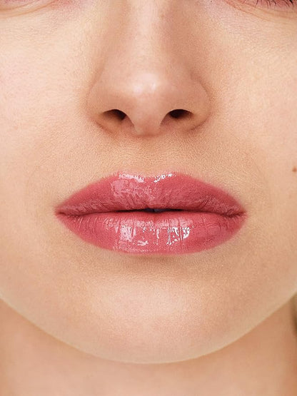 Rimmel Stay Plumped Lip Gloss, 211 Mauve Mama, Pack of 2