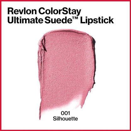 REVLON ColorStay Ultimate Suede Lipstick, Longwear Soft, Ultra-Hydrating Longwear