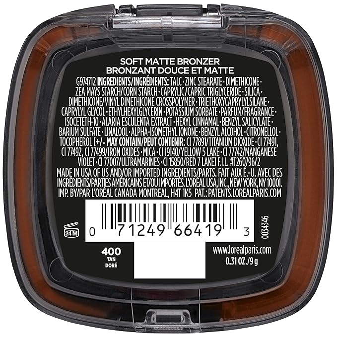 L'Oreal Paris Infallible Up to 24H Fresh Wear sweatproof, Tan, 0.31 oz