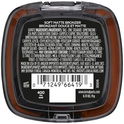 L'Oreal Paris Infallible Up to 24H Fresh Wear sweatproof, Tan, 0.31 oz