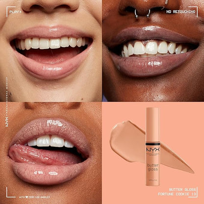 NYX PROFESSIONAL MAKEUP Butter Gloss, Non-Sticky Lip Gloss