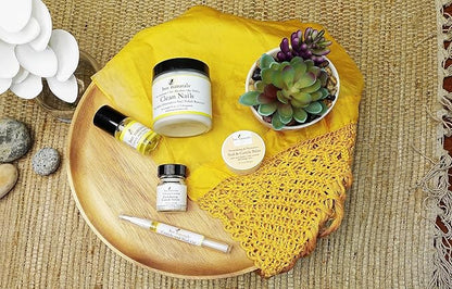 Natural Nail Care Kit - Natural & Non-Toxic Nail and Cuticle Care Set with Vitamin E - Softens & Protects - Ideal Gift for Repairing Cuticles and Nails Bee Naturals.