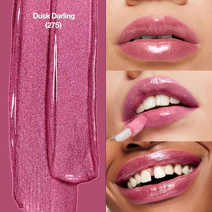 REVLON Lip Gloss, Super Lustrous The Gloss, Non-Sticky, Gloss,